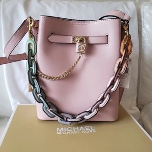 Michael Kors Pink Hamilton Legacy Bag